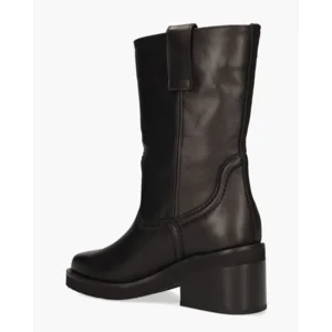 Nubikk Cassy Slouch Zwart Damesboots