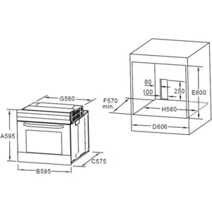 Exquisit EBE71 Inbouw oven