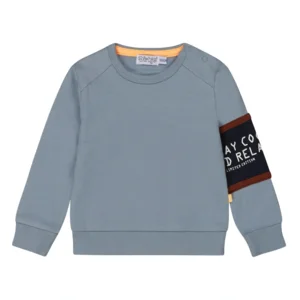 Dirkje Jongens Sweater Faded Blue