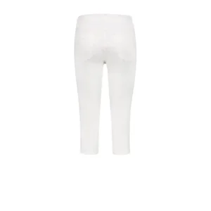 Para Mi 3/4 broek: Lisa Zamora tencel White L20 ( PARA.169 )