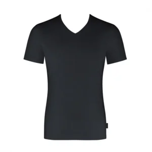 Sloggi Men EverNew Shirt 03 V-Neck - 10154629 - Black