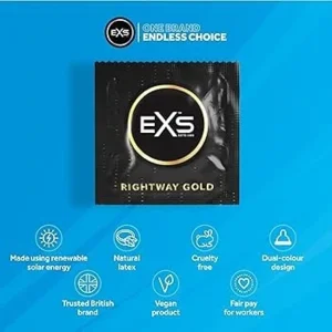 EXS Rightway Gouden Condooms 12 Stuks