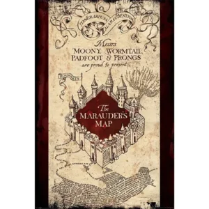 Harry Potter (Marauders Map) Maxi Poster