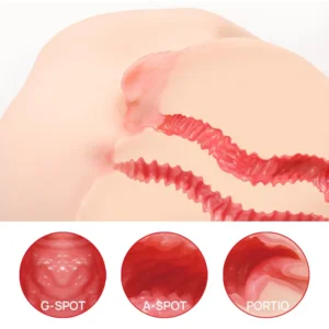 Kokos Vanilla Onahole Real Double Layer Vagina & Anus