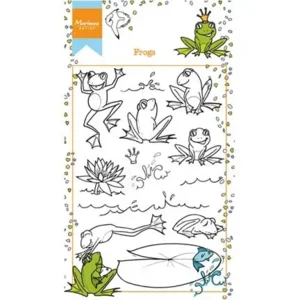 Marianne Design Clear stamp Marianne Hetty's frogs