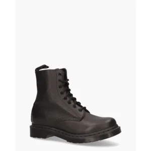 Dr. Martens 1460 Pascal Virginia Mono Zwart Damesboots