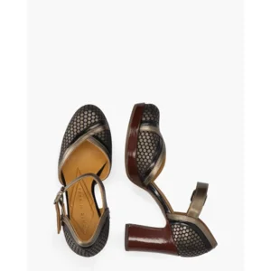 Chie Mihara Dagne Zwart/Multicolor Damespumps