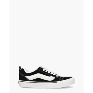 Vans Knu Skool Zwart/Wit Herensneakers