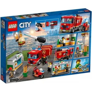 LEGO City - Brand bij het Hamburgerrestaurant - 60214