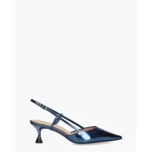 Lola Cruz 108Z17BK Blauw Dames Slingbacks