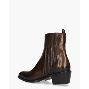 Jo Ghost 5281 Bruin Dames Enkelboots