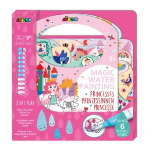 Kleuren met water - Prinses - Met spelletjes & stickers
