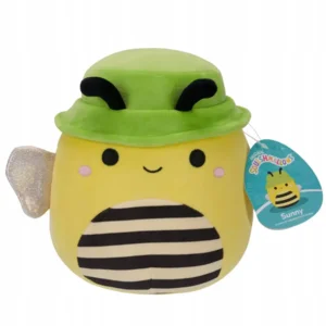 Squishmallow - Bij - Sunny - Met hoed - 19cm