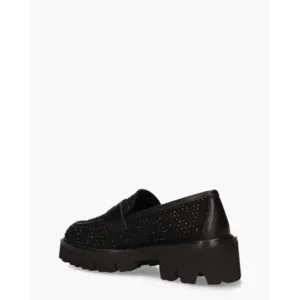Shemerry SH-10715 Zwart Damesloafers