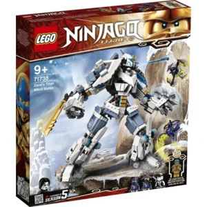 LEGO NINJAGO - Legacy Zane’s Titanium Mecha Duel - 71738