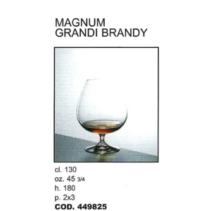 Rcr Cristalleria Italiana Magnum brandy 130 cl