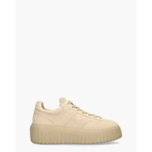 Hogan H-stripes kartelzool Beige Damessneakers