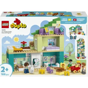LEGO® 10470 DUPLO® 3-in-1 modern woonhuis met figuren