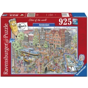 Ravensburger puzzel - Fleroux - Cities of the world - Amsterdam 925 stukjes