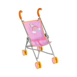 Poppen buggy - Regenboog