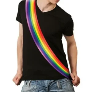 Regenboog Sjerp – Stijlvol Pride Accessoire voor LGBTQ+ Evenementen