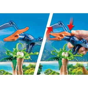 PLAYMOBIL Dinos Helikopter met Pteranodon - 9430