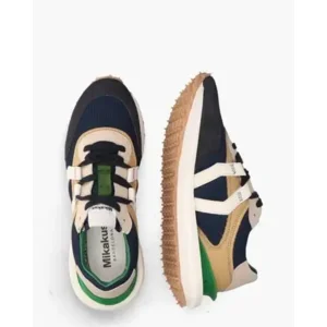 Mikakus 018 Donkerblauw/Multicolor Herensneakers