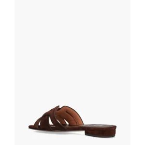 Bibi Lou Holly Donkerbruin Damesslippers