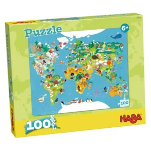 Puzzel - Wereldkaart - 100st.