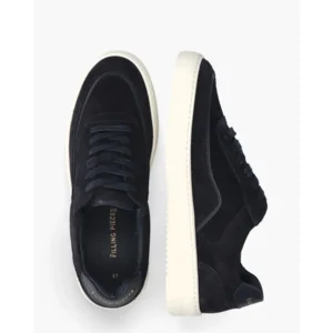 Filling Pieces Mondo Suede Donkerblauwe Herensneakers