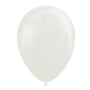Ballonnen - Pearl wit - 10st.