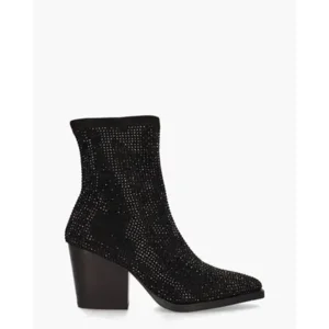 Shemerry NA001 Zwart Dames Enkelboots