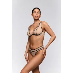 Sarda Yulimar beugel bh in zwart en nude