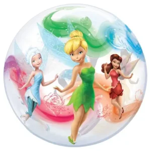 Folieballon - Tinker Bell - Bubble - 56cm - Zonder vulling