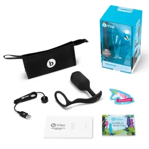 B-Vibe Vibrerende Snug Buttplug & Tug XL