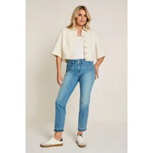 Para Mi Mauve jacket: Denia Denim, Natural Cream, ( PARA.395 )