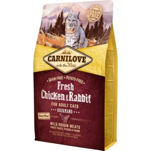 Carnilove Fresh - Droogvoer - Volwassen Kat - Kip en Konijn - 2kg - 1ST