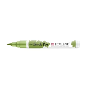 Ecoline - Brushpen - Brons groen - Talens