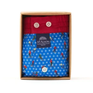 MC Alson Boxershort Heren: Skiërs , Los model met ingewerkte slip ( MCA.55 )