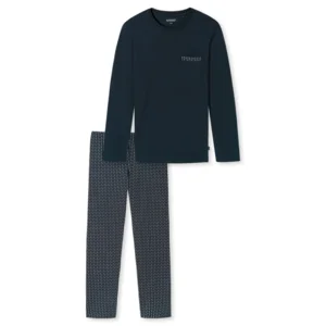 Schiesser – Fashion Nightwear - Pyjama – 176815 – Dark Blue