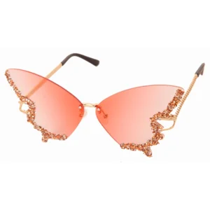 Vlinderzonnebril – Roze– Fashion Accessoire