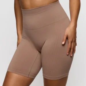 Prima Donna Nudda corrigerende slip met lange pijpjes in ginger bruin
