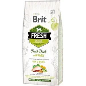 Brit Fresh eend met trosgierst 12kg