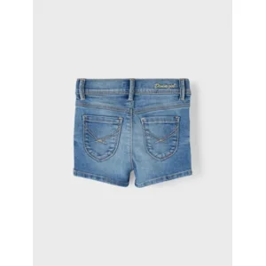 Name-it Meisjes Short Salli Dnmtindys Medium Blue Denim