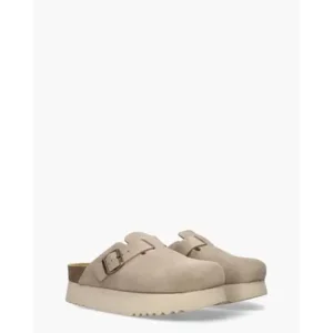 Scholl Justine Taupe Dames Clogs
