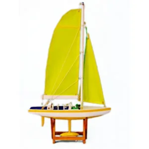 Miniatuurboot Yellow