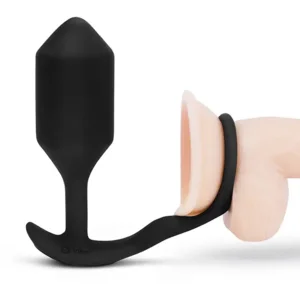 B-Vibe Vibrerende Snug Buttplug & Tug XL