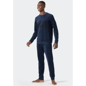 Schiesser – Warming Nightwear – Pyjama – 178037 – Night Blue
