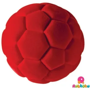 Set - 3 zachte ballen - Rood, oranje, geel - 5x5cm