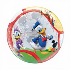 Folieballon - Mickey Mouse & Donald Duck - Bubble - 56cm - Zonder vulling